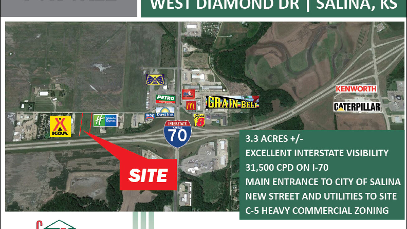W Diamond Dr, Salina, KS 67401 Land for Sale 00000 W. Diamond Dr