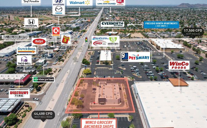 Pictures of Retail property located at 320 W Bell Rd, Phoenix, AZ 85023 for comps - image #1