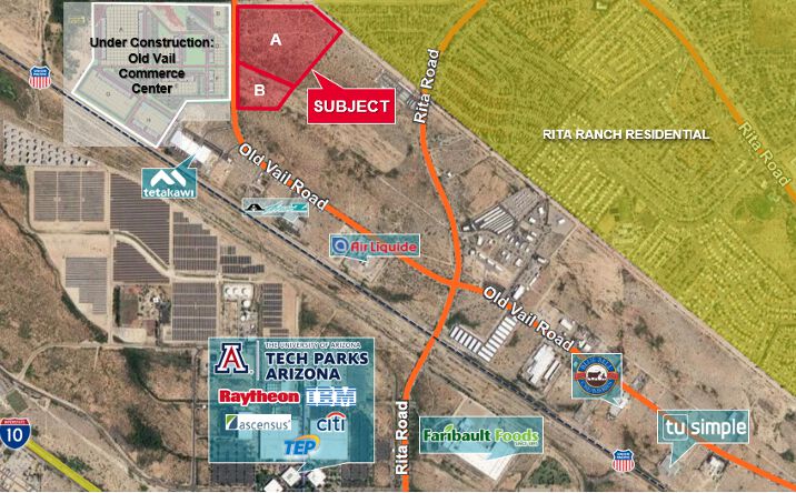 Pictures of Land property located at Southeast Tucson, Tucson, AZ 85747 for comps - image #1