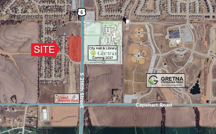 Pictures of Land property located at HWY 6 & Jansen Drive, Gretna, NE 68028 for sales - image #1
