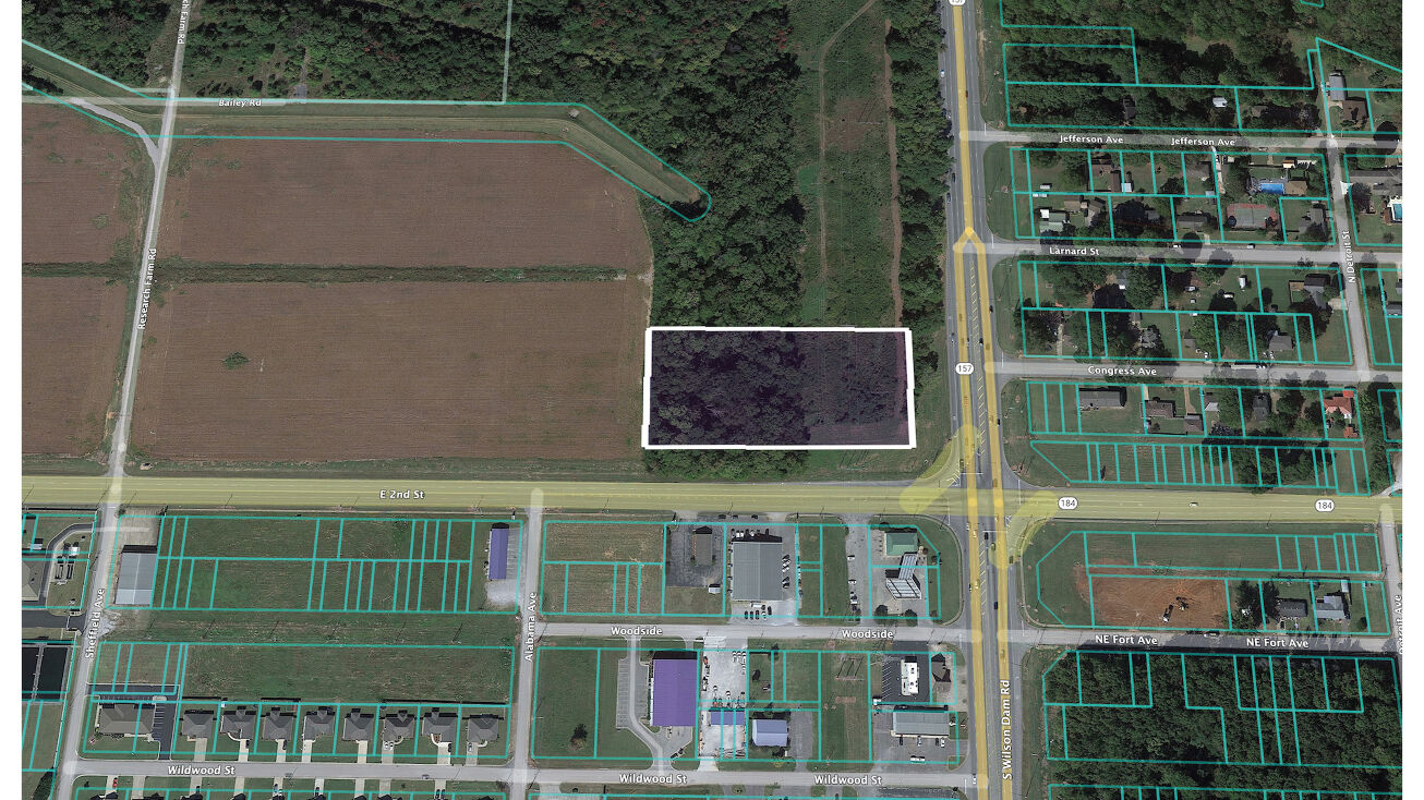 S Wilson Dam Rd, Muscle Shoals, AL 35661 Land for Sale Commercial