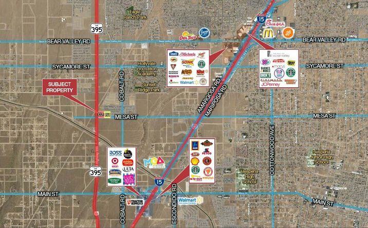 Pictures of Land property located at Highway 395, Victorville, CA 92392 for sales - image #1