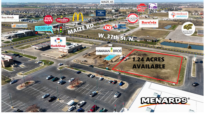 Pictures of Land property located at 37th & Maize, Maize, KS 67101 for sales - image #1