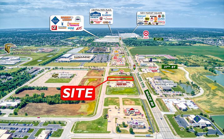 Pictures of Land property located at 37th & Maize, Maize, KS 67101 for sales - image #1