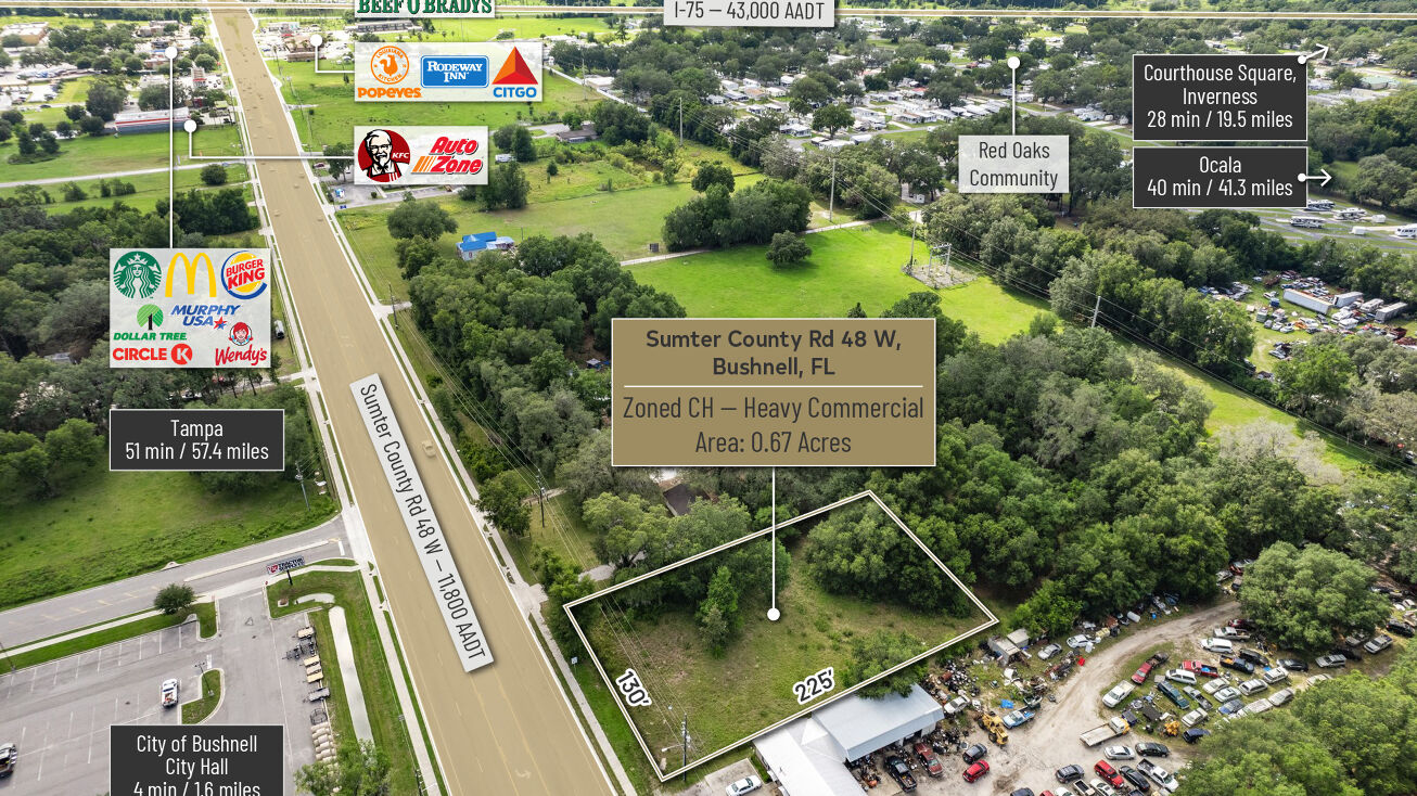 TBD W C48, Bushnell, FL 33513