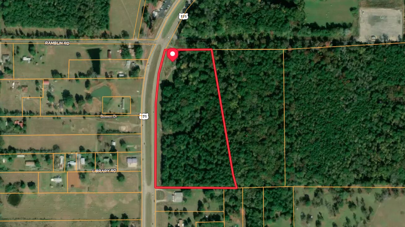 1361 US171, Stonewall, LA 71078 Land for Sale 20.9 Acres of Prime