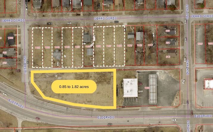 Pictures of Land property located at 1166 W Eldorado St, Decatur, IL 62522 for sales - image #1