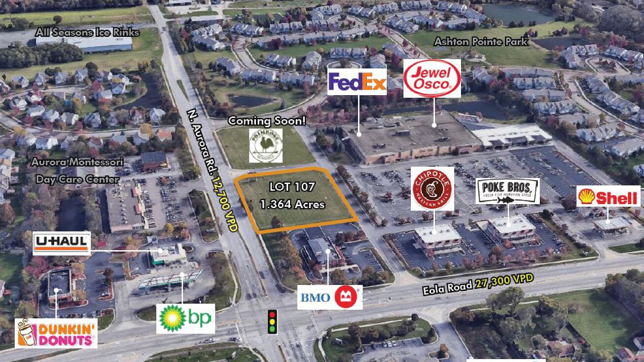 N Eola Rd and N Aurora Road, Aurora, IL, Aurora, IL 60502