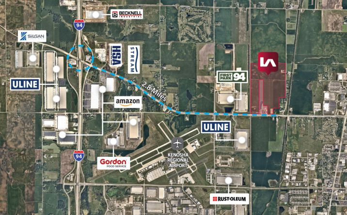 Pictures of Land property located at Somers Rail & Commerce Park I, Kenosha, WI 53144 for sales - image #1