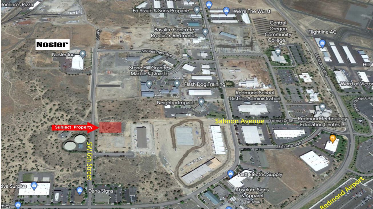 2450 SW 6th St, Redmond, OR 97756 Land for Sale Desirable Airport