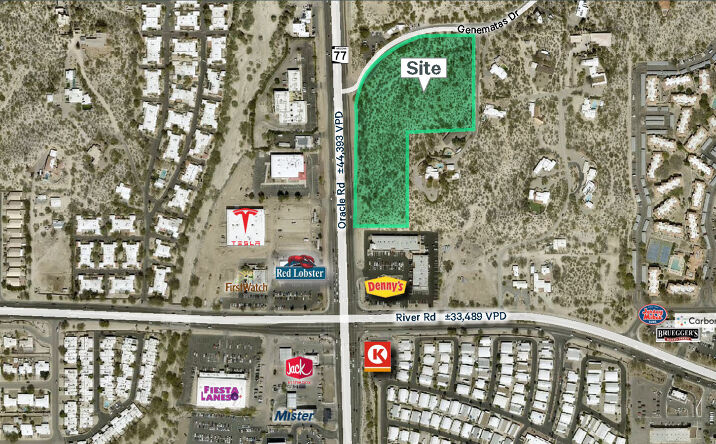 Pictures of Land property located at N Oracle Rd & W Genematas Dr, Tucson, AZ 85704 for sales - image #1
