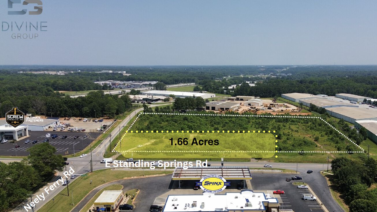 100 Neely Ferry Rd, Simpsonville, SC 29680 Land for Sale E Standing