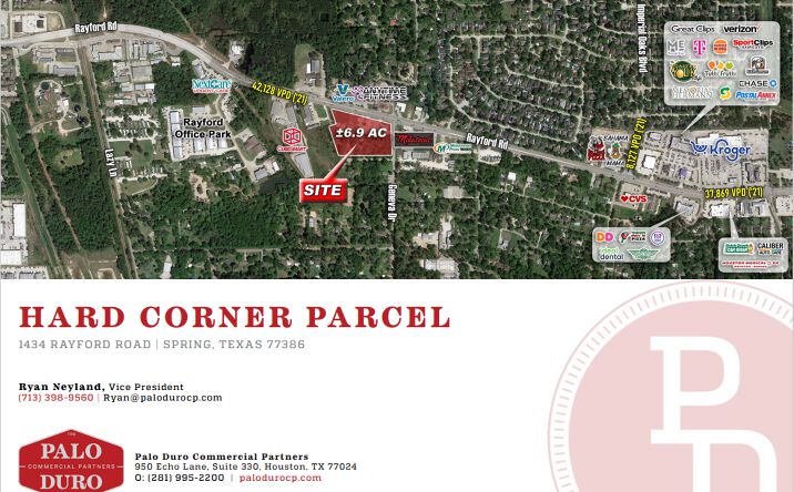 Pictures of Land property located at 1526 Rayford Rd, Spring, TX 77386 for sales - image #1