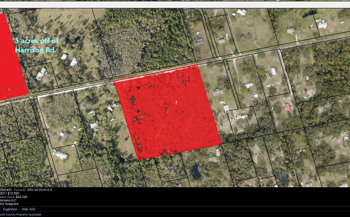 Pictures of Land property located at 4965 5155 Harrison Rd, Mims, FL 32754 for sales - image #1