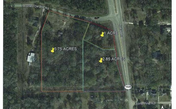 Pictures of Land property located at 2.85 Acres Juban Rd, Denham Springs, LA 70726 for sales - image #1