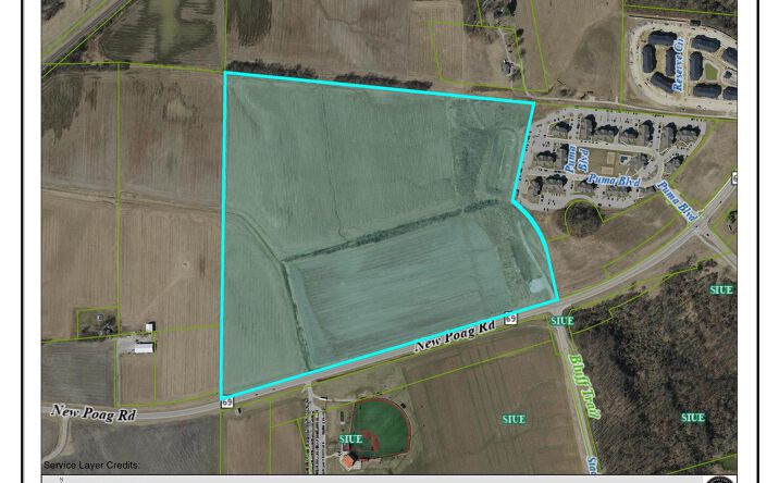 Pictures of Land property located at 0 New Poag Road, Edwardsville, IL 62025 for sales - image #1