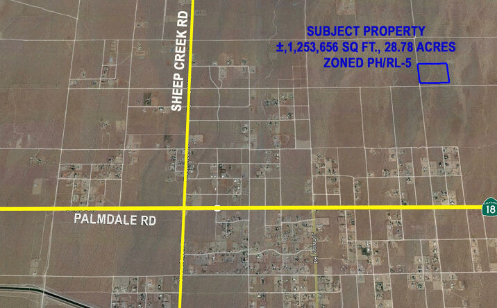 Pictures of Land property located at Eaby Rd, Phelan, CA 92371 for sales - image #1