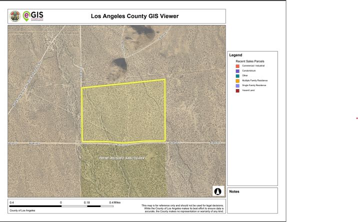 Pictures of Land property located at Vac Corner Avenue U, Palmdale, CA 93591 for sales - image #1