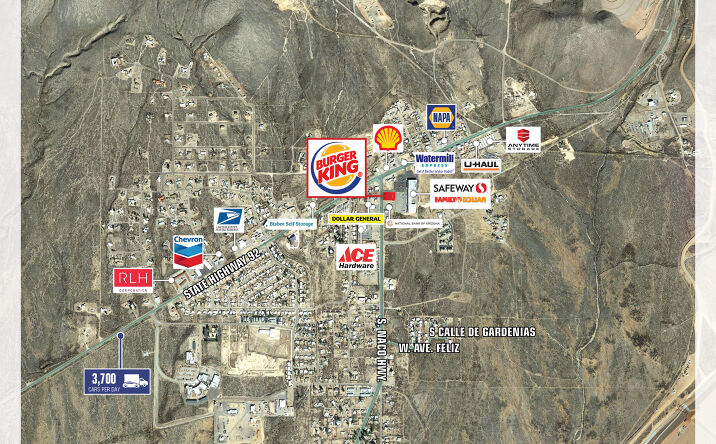 Pictures of Retail property located at 101 Naco Highway, Bisbee, AZ 85603 for comps - image #1