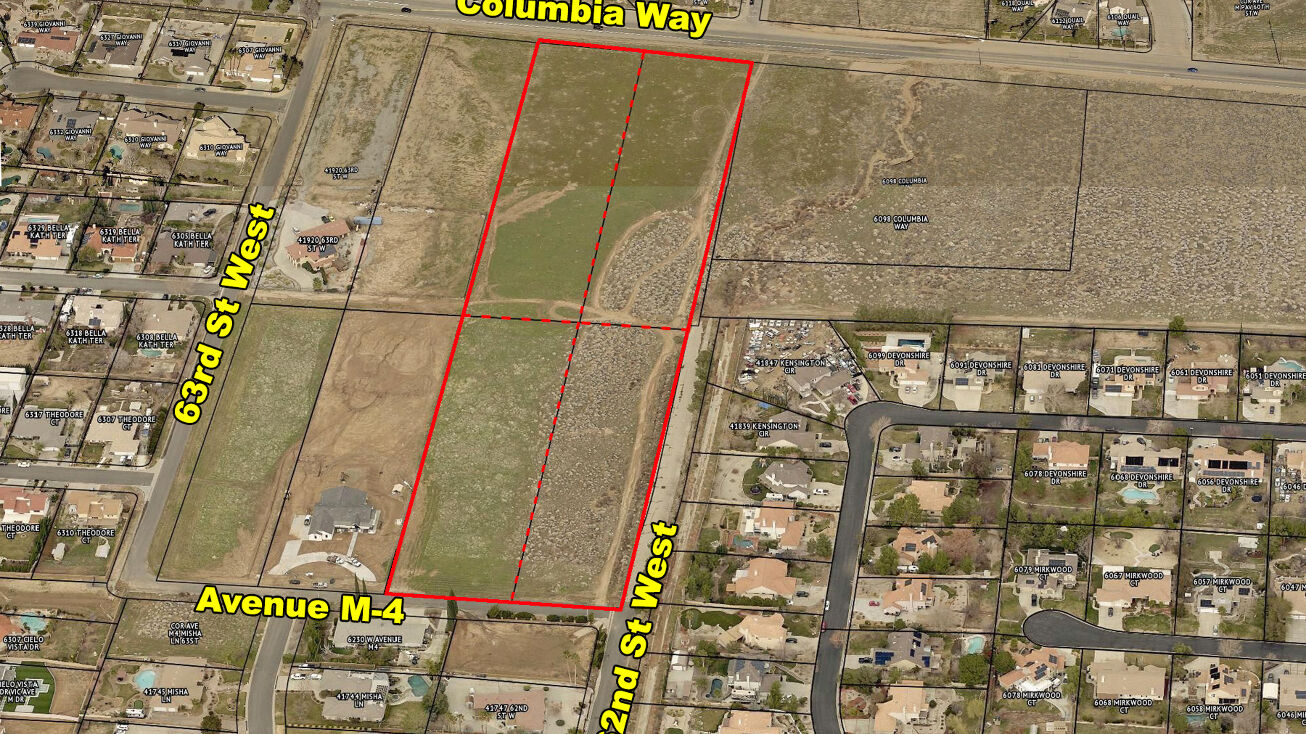 6239 Columbia Way, Palmdale, CA 93551 Land for Sale Westside SFR