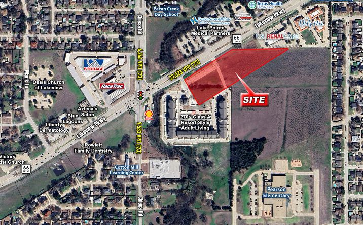 Pictures of Land property located at 7500 Lakeview Pkwy, Rowlett, TX 75088 for sales - image #1