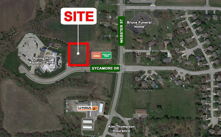 Pictures of Land property located at Sycamore and Webster, Springhill, KS 66083 for sales - image #1