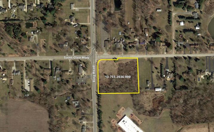 Pictures of Land property located at Saint Clair Hwy & King Rd, China Township, MI 48054 for sales - image #1