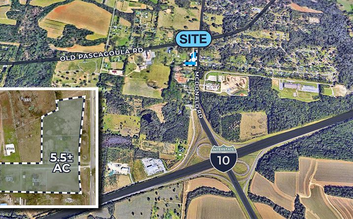 Pictures of Land property located at 6950 McDonald Rd, Irvington, AL 36544 for sales - image #1