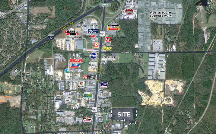 Pictures of Land property located at 5460 Plantation Rd, Theodore, AL 36582 for sales - image #1