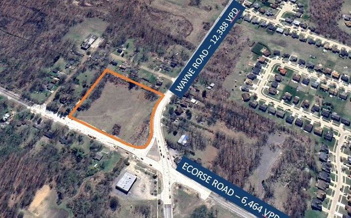 Pictures of Land property located at 35425 Ecorse Rd, Romulus, MI 48174 for sales - image #1