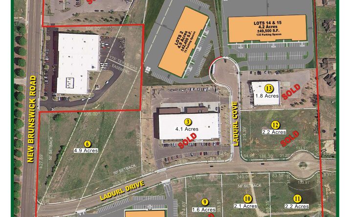 Pictures of Industrial, Land, Office property located at Ladurl Dr, Bartlett, TN 38133 for sales - image #1