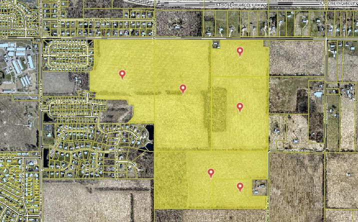 Pictures of Land property located at VL Jackson Rd, South Bend, IN 46614 for sales - image #1