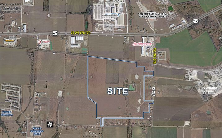 10 Acres of Commercial Land for Sale in Alvarado, Texas - LandSearch