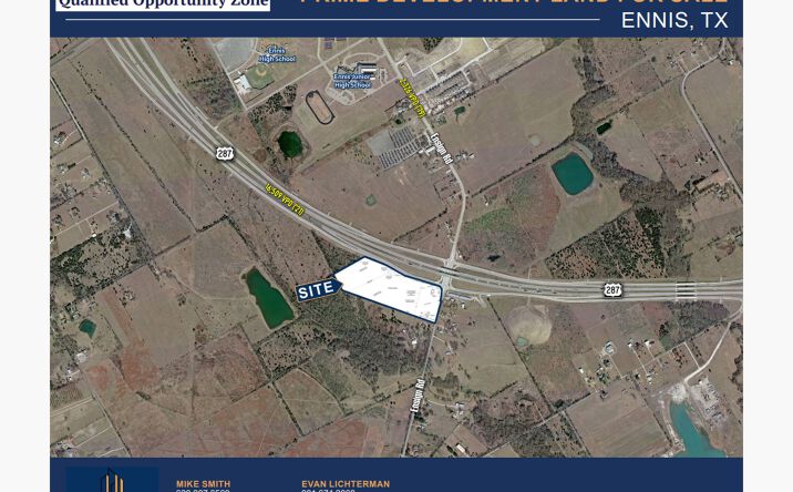 Pictures of Land property located at 4221 Ensign Rd, Ennis, TX 75119 for sales - image #1