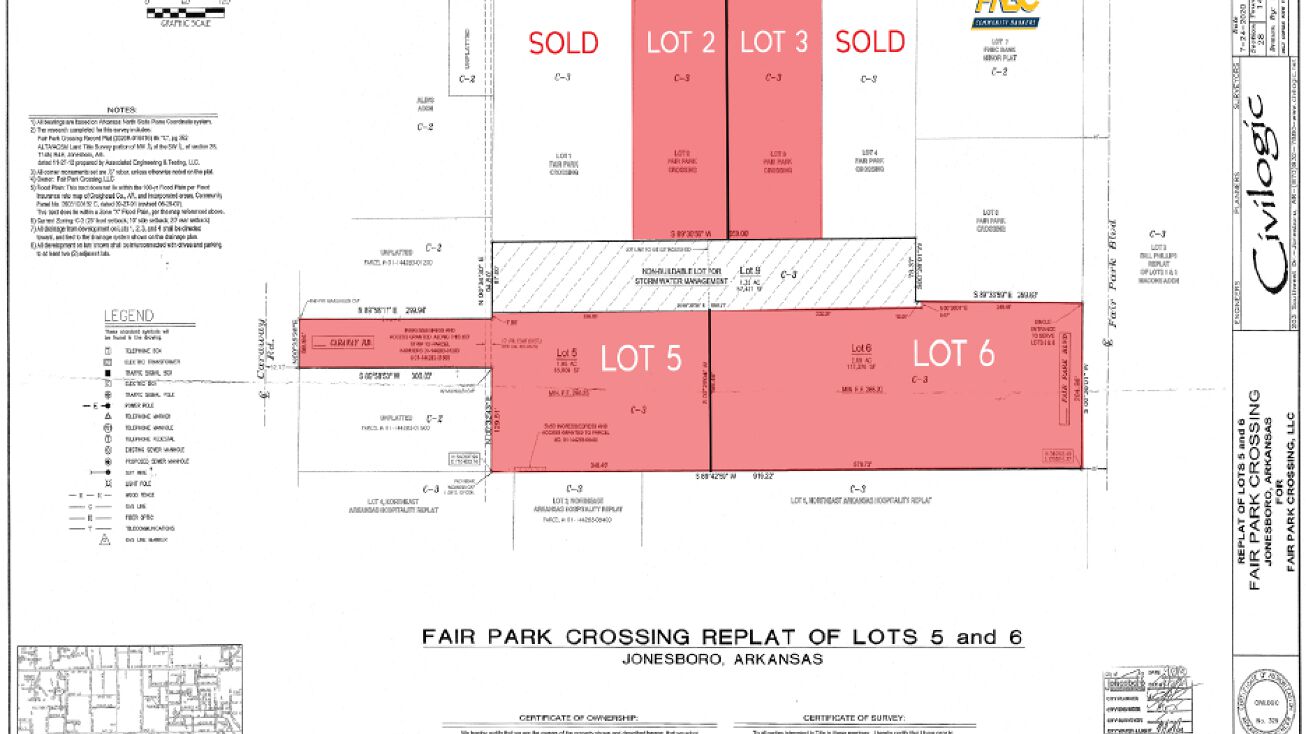 Lot 5 Fair Park Blvd. Jonesboro, AR, Jonesboro, AR 72401 Land for