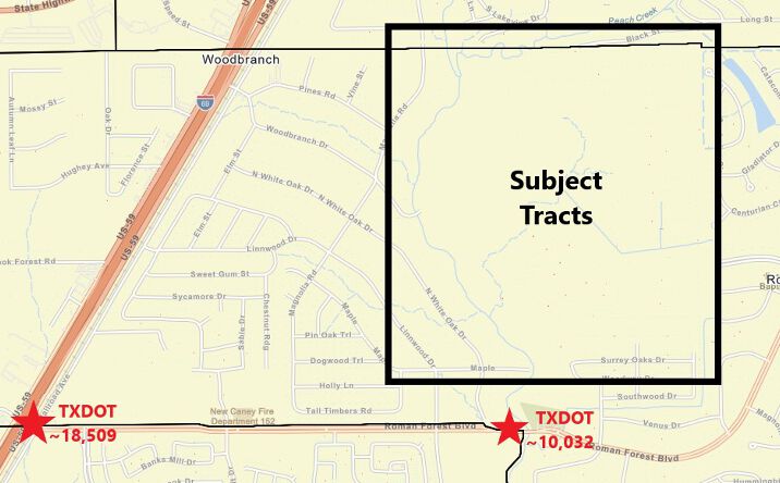 Pictures of Land property located at Black St, Patton Village, TX 77372 for sales - image #1