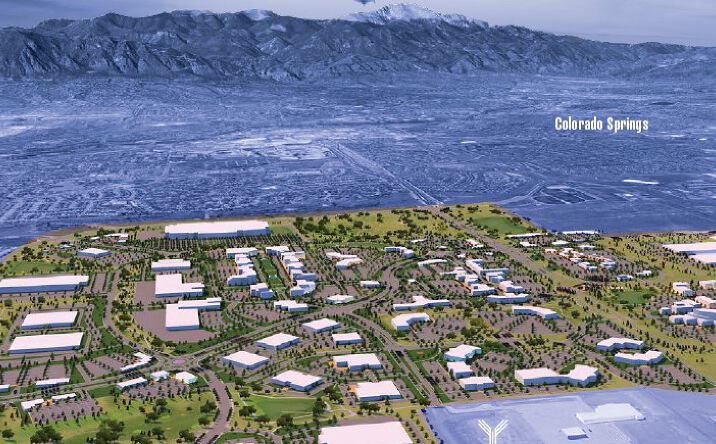 Pictures of Land property located at 1,600 Acre Master Planned Business Park, Colorado Springs, CO 80916 for sales - image #1
