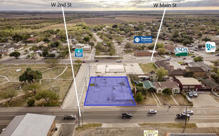 Pictures of Land property located at 606 W 2nd St, Rio Grande City, TX 78582 for sales - image #1