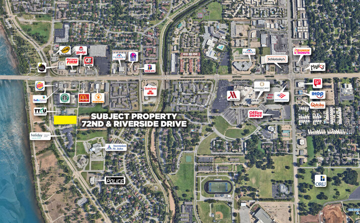 Pictures of Land property located at Riverside Pkwy, Tulsa, OK 74136 for sales - image #1