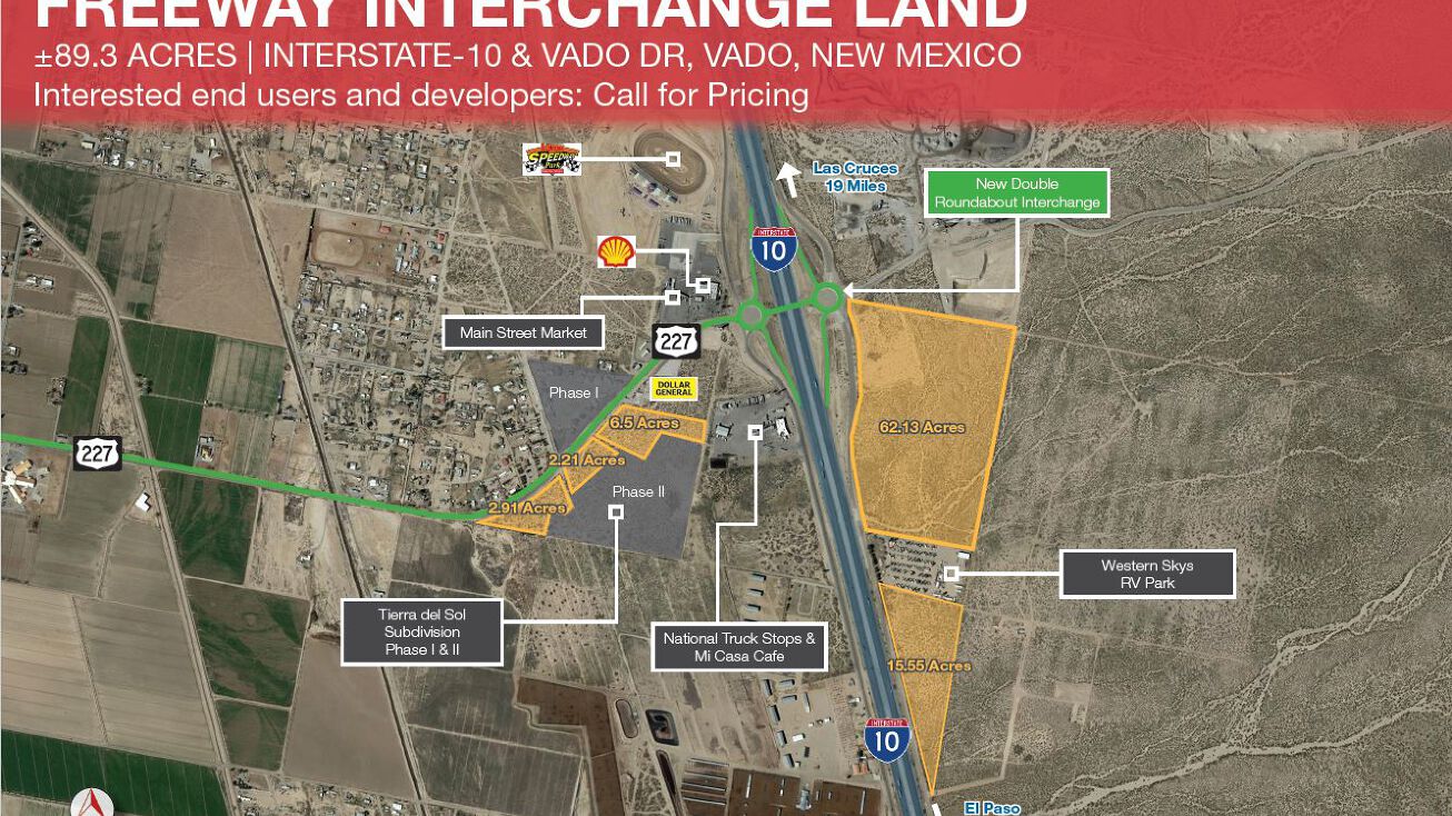 ±89.3 AC I10 & Vado Dr (Hwy 227), Vado, NM 88072