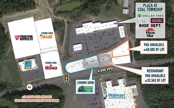 Pictures of Retail property located at Coal Township, Coal Township, PA 17866 for sales - image #1