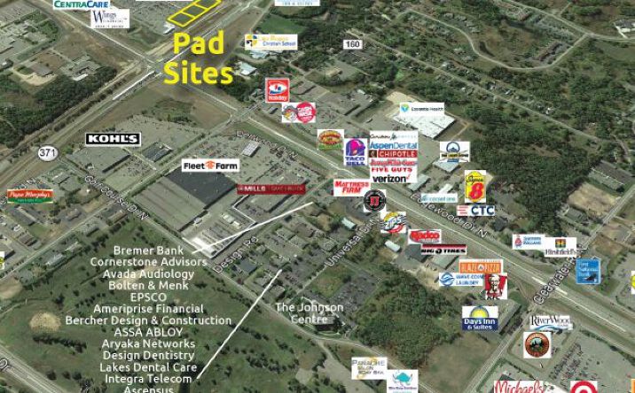 Pictures of Land property located at Hwy 371 / Hwy 210, Baxter, MN 56425 for sales - image #1