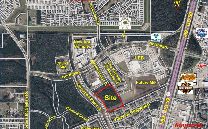 Pictures of Land property located at Kingwood Place Dr., Houston, TX 77339 for sales - image #1