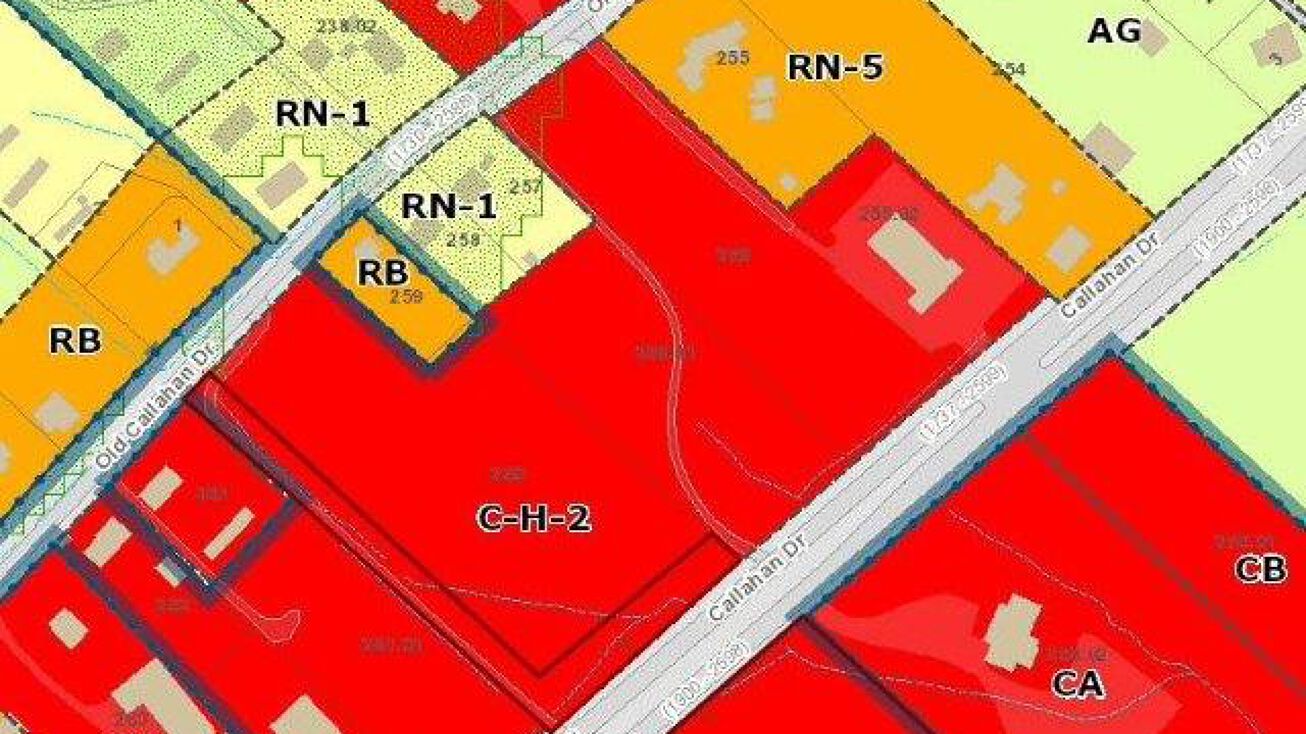 2105 Callahan Dr, Knoxville, TN 37912 Land for Sale 5.1 Acres Ready for CH2 Development