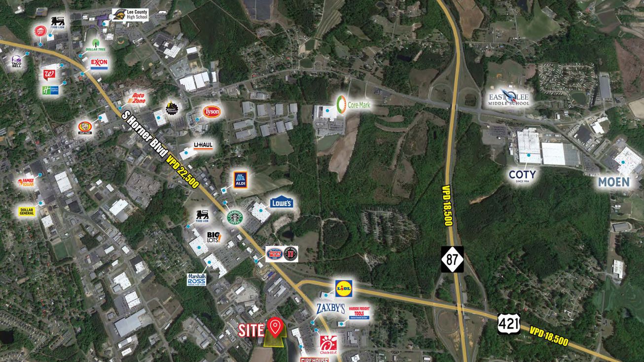 0 S NC 87 Hwy, North Carolina, Sanford, US 27332 Land for Sale