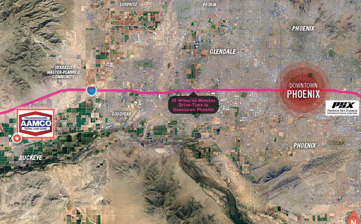 Pictures of Retail property located at Miller Road & Southern Avenue, Buckeye, AZ 85326 for comps - image #1