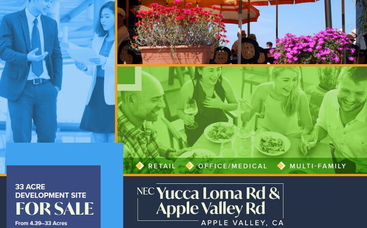 Pictures of Mixed Use, Multifamily, Office, Retail property located at NEC Yucca Loma Rd & Apple Valley Rd, Apple Valley, CA 92308 for sales - image #1