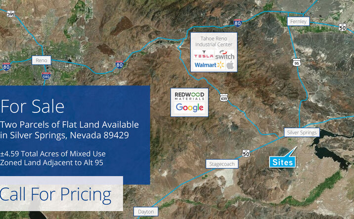 Pictures of Industrial, Land property located at 4200 Veterans Mem Hwy, Silver Springs, NV 89429 for sales - image #1