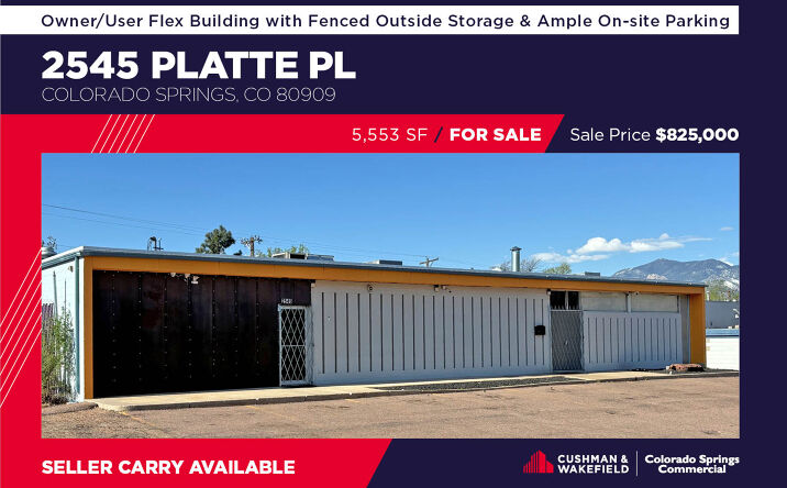Pictures of Industrial property located at 2545-2547 Platte Pl, Colorado Springs, CO 80909 for sales - image #1