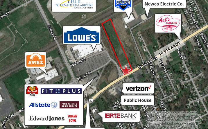 4546 W Ridge Rd, Erie, PA 16506 - Land for Sale - 4.73± Acres at ...